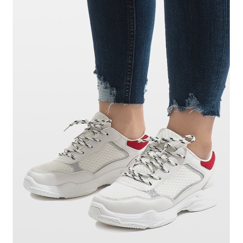 Scarpe sportive YM-31 bianche bianco 1