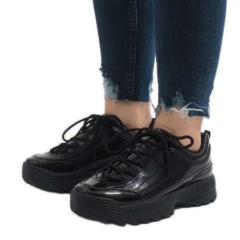 Scarpe sportive nere alla moda 82017 nero 1