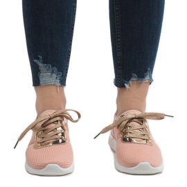 Scarpe da ginnastica rosa T511 2