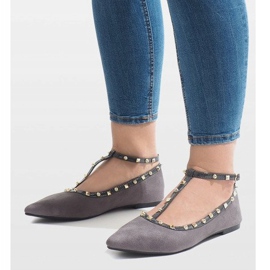 Ballerine grigie 127-13 grigio 1