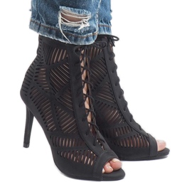 Stivaletti neri 1610-225 nero 2