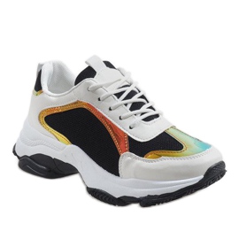 Scarpe sportive nere alla moda 2018-6 bianca nero 1