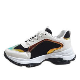 Scarpe sportive nere alla moda 2018-6 bianco nero 2