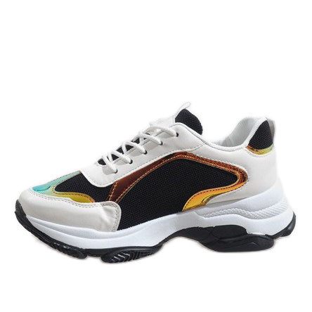 Scarpe sportive nere alla moda 2018-6 bianco nero 2