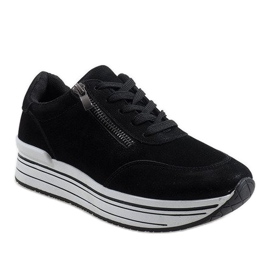 Scarpe sportive nere 6258 nero 1