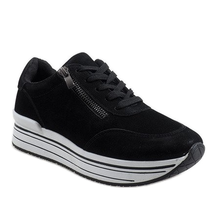 Scarpe sportive nere 6258 nero 1