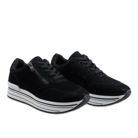 Scarpe sportive nere 6258 nero 2