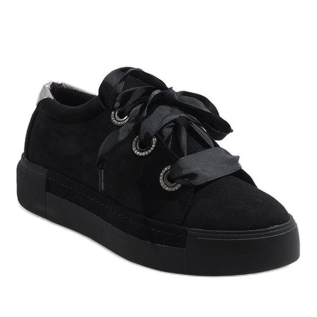 Sneakers allacciate 1507 nere nero 1