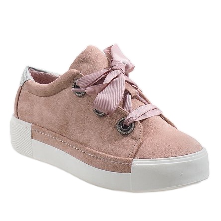 1507 sneakers rosa stringate 1