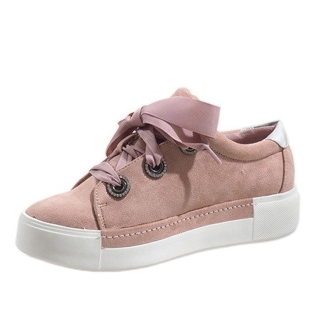 1507 sneakers rosa stringate 2