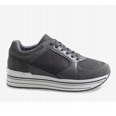 Scarpe sportive grigie 6261 grigio 2