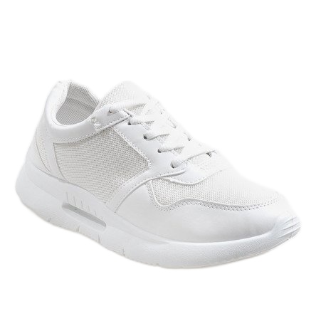 Scarpe sportive bianche alla moda LS180406 bianca 1
