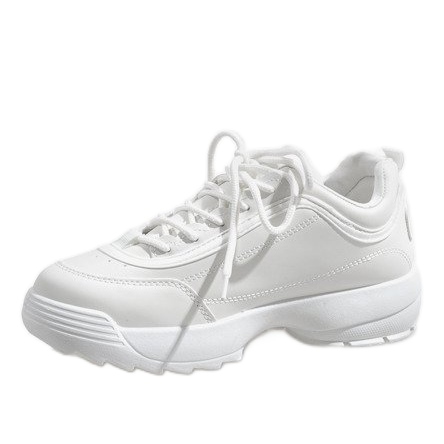 Scarpe sportive bianche alla moda LL1713 bianco 1