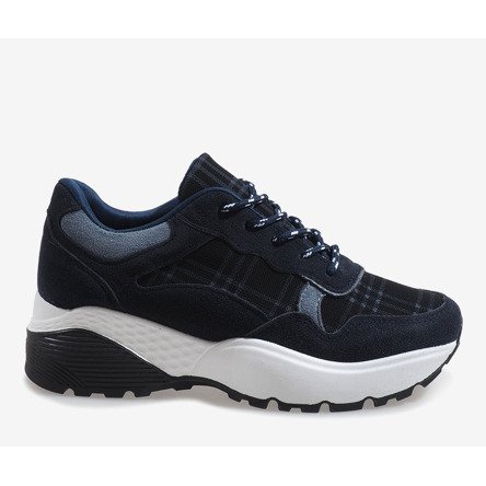 Scarpe sportive blu navy alla moda 61012 2