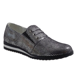 Scarpe stringate grigie TL-33 grigio 1