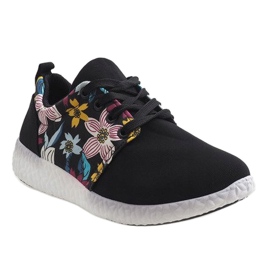Scarpe sportive nere 623-2 nero 1
