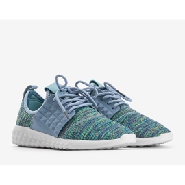 Scarpe sportive turchesi HY2811 blu 1
