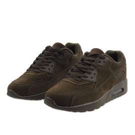 Scarpe sportive verdi Z2014-6 marrone verde 2
