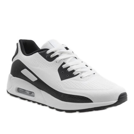 Scarpe sportive nere Z2014-4 bianca nero 1