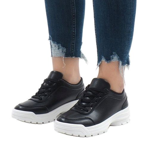 Scarpe sportive nere 6255 nero 1
