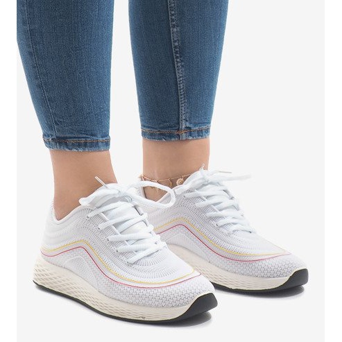 G-205 scarpe sportive bianche bianca 1