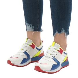 Scarpe sportive alla moda multicolore 2018-7 Blu bianca rosso verde 1