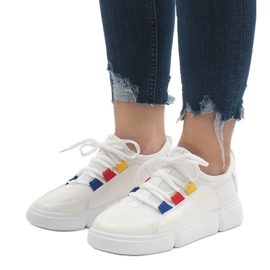 Sneakers bianche per scarpe sportive 2018-9 bianca 1