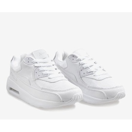 Sneakers bianche per scarpe sportive B306A-60 bianco 2