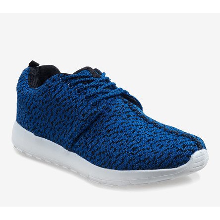 Scarpe sportive blu navy LD19-4 1