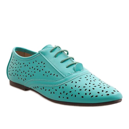 Scarpe jazz traforate menta Scarpe Oxford 3 verde 1