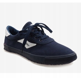 Sneakers uomo blu navy HW01 1