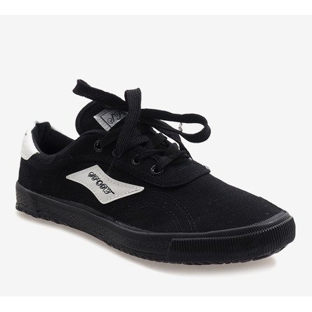 Sneakers nere da uomo HW01 nero 1