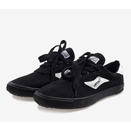 Sneakers nere da uomo HW01 nero 2
