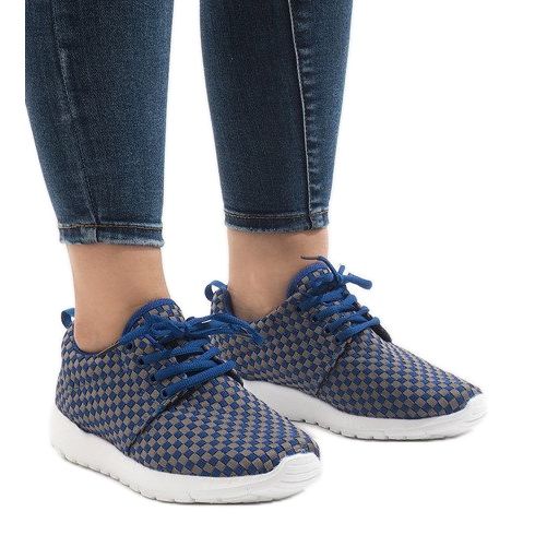 Scarpe sportive blu A5126 1