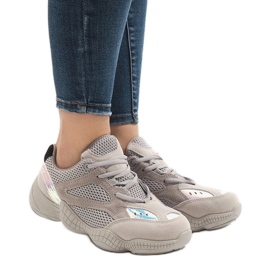 Scarpe sportive grigie MS522-26 grigio 1