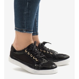 Sneakers nere traforate 521 nero 1