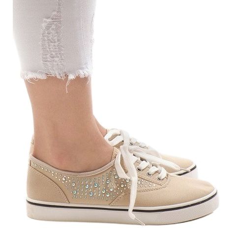 7-4K919B sneakers in pizzo beige 1