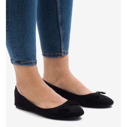 Ballerine nere 006-1 nero 1