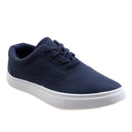 Sneakers uomo blu navy QF-10 1