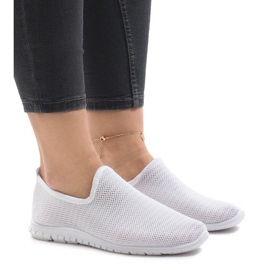 Scarpe sportive bianche 909-17 bianco 1