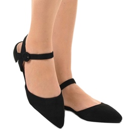 Sandali ballerine 77-100 neri nero 2