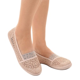 1148-Y sneakers in pizzo rosa 2