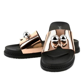 Pantofole rosa con palline 1819 1