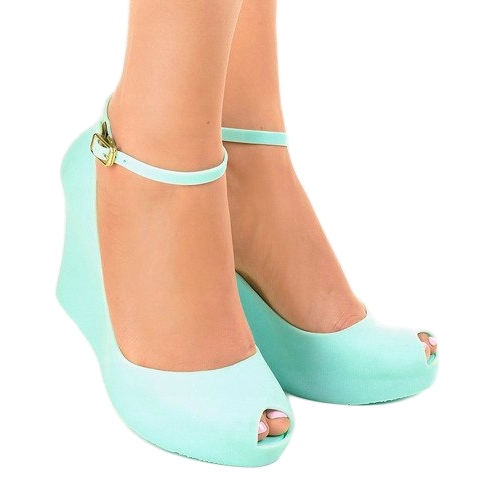 Melissa in gomma blu aperta KM06-4 1