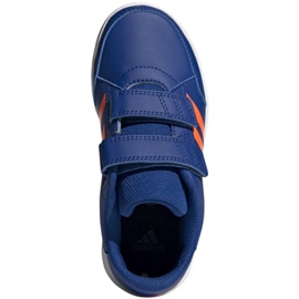 Scarpe adidas Altasport Cf K navy arancione Jr G27086 blu 2