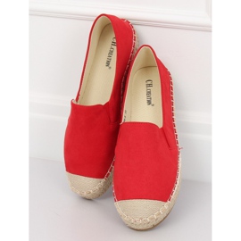 Espadrillas rosse da donna 180-5 rosso II-GAT 1