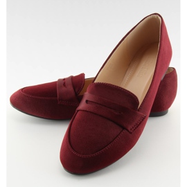 Mocassini da donna bordeaux 3109 Red II-GAT rosso 1