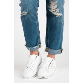 Sneakers Bianche Con Un Ologramma bianco 1