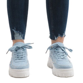 HX999 scarpe sportive blu 2