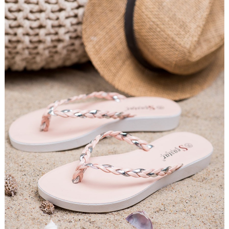 Seastar Infradito Intrecciato Rosa 2